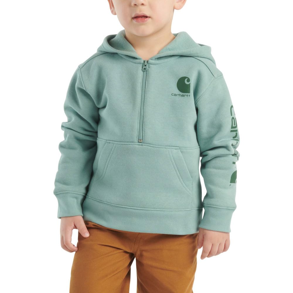 Carhartt Kid's CA6273 Long-Sleeve Half-Zip Sweatshirt - Boys